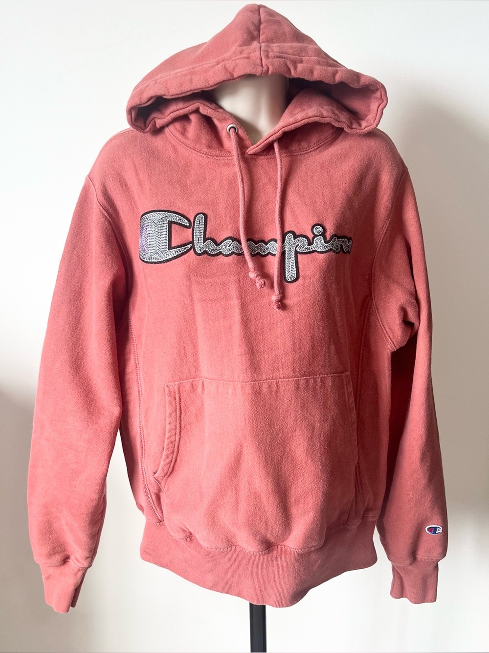 Champion Reverse Weave Pullover Hoodie Size Small